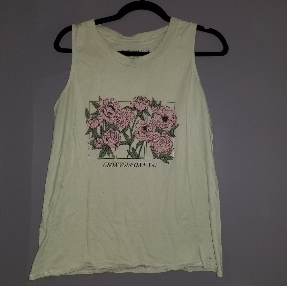 Grow your own way flower shirt